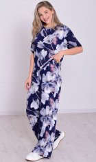 Костюм женский 5-353 (синий) от компании Новое Кимоно, г. Иваново