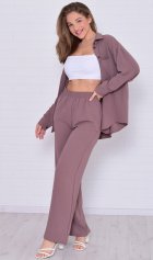 Костюм женский 5-352 (мокко) от компании Новое Кимоно, г. Иваново