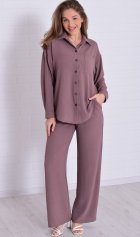 Костюм женский 5-352 (мокко) от компании Новое Кимоно, г. Иваново