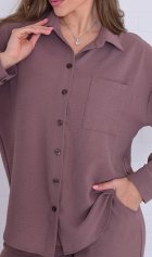 Костюм женский 5-352 (мокко) от компании Новое Кимоно, г. Иваново