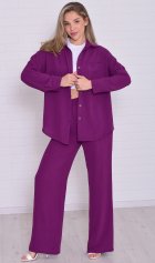 Костюм женский 5-352а (лиловый) от компании Новое Кимоно, г. Иваново