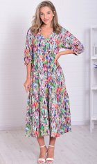 *Платье женское Ф-1-074к (разноцветный) от компании Новое Кимоно, г. Иваново