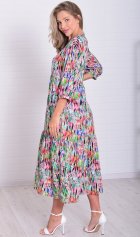 *Платье женское Ф-1-074к (разноцветный) от компании Новое Кимоно, г. Иваново