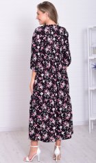 *Платье женское Ф-1-074и (черный) от компании Новое Кимоно, г. Иваново *Платье женское Ф-1-074и (черный) от компании Новое Кимоно, г. Иваново