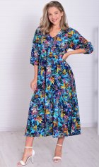 *Платье женское Ф-1-074а (изумруд) от компании Новое Кимоно, г. Иваново