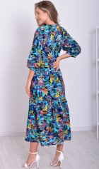 *Платье женское Ф-1-074а (изумруд) от компании Новое Кимоно, г. Иваново