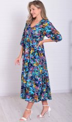 *Платье женское Ф-1-074а (изумруд) от компании Новое Кимоно, г. Иваново