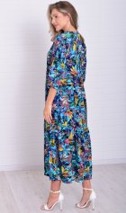 *Платье женское Ф-1-074а (изумруд) от компании Новое Кимоно, г. Иваново