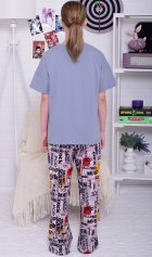 Пижама подростковая 12-114 (серый) от компании Новое Кимоно, г. Иваново