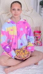 Халат подростковый 12-113 (розовый) от компании Новое Кимоно, г. Иваново