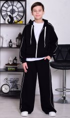 Костюм подростковый 11-077 (черный) от компании Новое Кимоно, г. Иваново