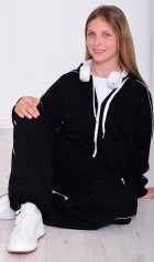 Костюм подростковый 11-077 (черный) от компании Новое Кимоно, г. Иваново