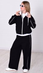 Костюм подростковый 11-077 (черный) от компании Новое Кимоно, г. Иваново