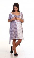 Комплект женский 13-01а Для кормящих мам (сухая роза) от компании Новое Кимоно, г. Иваново Комплект женский 13-01а Для кормящих мам (сухая роза) от компании Новое Кимоно, г. Иваново