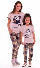 Пижама детская 7-142 (бежевый), Воронята от компании Новое Кимоно, г. Иваново Пижама детская 7-142 (бежевый), Воронята от компании Новое Кимоно, г. Иваново