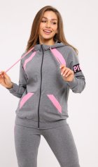Костюм женский 5-237 (серый) от компании Новое Кимоно, г. Иваново