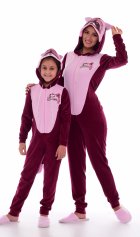 Пижама подростковая Кигуруми Енот 12-047б (бордо) от компании Новое Кимоно, г. Иваново Пижама подростковая Кигуруми Енот 12-047б (бордо) от компании Новое Кимоно, г. Иваново