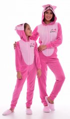 Пижама подростковая Кигуруми Енот 12-047а (розовый) от компании Новое Кимоно, г. Иваново