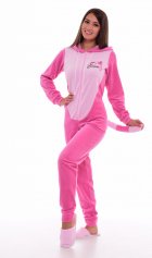 Пижама женская Кигуруми Енот 1-155а (розовый) от компании Новое Кимоно, г. Иваново Пижама женская Кигуруми Енот 1-155а (розовый) от компании Новое Кимоно, г. Иваново