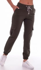 *Брюки женские Ф-8-02б (хаки) от компании Новое Кимоно, г. Иваново