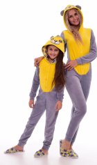 Пижама женская Кигуруми Мишка 1-146 (лимон) от компании Новое Кимоно, г. Иваново Пижама женская Кигуруми Мишка 1-146 (лимон) от компании Новое Кимоно, г. Иваново