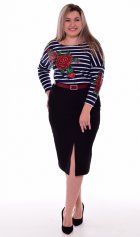 *Джемпер женский Ф-3-02а Розали (тёмно-синий) от компании Новое Кимоно, г. Иваново *Джемпер женский Ф-3-02а Розали (тёмно-синий) от компании Новое Кимоно, г. Иваново