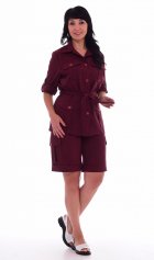 *Жакет женский Ф-7-02д (бордо) от компании Новое Кимоно, г. Иваново *Жакет женский Ф-7-02д (бордо) от компании Новое Кимоно, г. Иваново