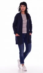 *Кардиган женский Ф-7-07б (синий) от компании Новое Кимоно, г. Иваново *Кардиган женский Ф-7-07б (синий) от компании Новое Кимоно, г. Иваново
