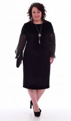 *Платье женское Ф-1-43 (черный) от компании Новое Кимоно, г. Иваново