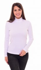 *Водолазка женская Ф-3-20б (белый) от компании Новое Кимоно, г. Иваново