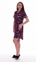 Халат женский 3-202в (бордо) от компании Новое Кимоно, г. Иваново