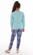 Пижама подростковая 12-073б (ментол), Единорог от компании Новое Кимоно, г. Иваново
