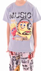 Пижама подростковая 11-031 (серый), Гамбургер от компании Новое Кимоно, г. Иваново Пижама подростковая 11-031 (серый), Гамбургер от компании Новое Кимоно, г. Иваново