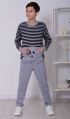 Костюм подростковый 11-029 (серый) от компании Новое Кимоно, г. Иваново