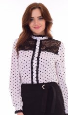 *Рубашка женская Ф-2-19 (белый) от компании Новое Кимоно, г. Иваново *Рубашка женская Ф-2-19 (белый) от компании Новое Кимоно, г. Иваново