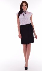 *Туника женская Ф-2-23 (белый) от компании Новое Кимоно, г. Иваново