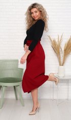 *Юбка женская Ф-9-03з (бордо) от компании Новое Кимоно, г. Иваново *Юбка женская Ф-9-03з (бордо) от компании Новое Кимоно, г. Иваново