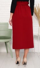 *Юбка женская Ф-9-03з (бордо) от компании Новое Кимоно, г. Иваново *Юбка женская Ф-9-03з (бордо) от компании Новое Кимоно, г. Иваново