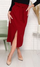 *Юбка женская Ф-9-03з (бордо) от компании Новое Кимоно, г. Иваново