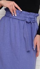 *Юбка женская Ф-9-03б (индиго-светлый) от компании Новое Кимоно, г. Иваново