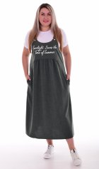 *Сарафан женский Ф-4-07а (хаки) от компании Новое Кимоно, г. Иваново *Сарафан женский Ф-4-07а (хаки) от компании Новое Кимоно, г. Иваново