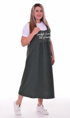 *Сарафан женский Ф-4-07а (хаки) от компании Новое Кимоно, г. Иваново