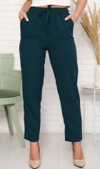 *Брюки женские Ф-8-05д (изумруд) от компании Новое Кимоно, г. Иваново