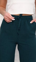 *Брюки женские Ф-8-05д (изумруд) от компании Новое Кимоно, г. Иваново