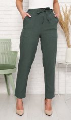 *Брюки женские Ф-8-05з (хаки) от компании Новое Кимоно, г. Иваново