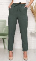 *Брюки женские Ф-8-05з (хаки) от компании Новое Кимоно, г. Иваново