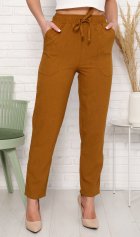 *Брюки женские Ф-8-05ж (горчица) от компании Новое Кимоно, г. Иваново *Брюки женские Ф-8-05ж (горчица) от компании Новое Кимоно, г. Иваново
