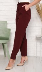 *Брюки женские Ф-8-05е (вишня) от компании Новое Кимоно, г. Иваново