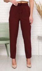 *Брюки женские Ф-8-05е (вишня) от компании Новое Кимоно, г. Иваново *Брюки женские Ф-8-05е (вишня) от компании Новое Кимоно, г. Иваново