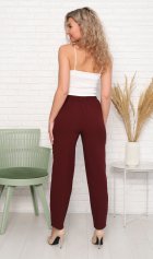 *Брюки женские Ф-8-05е (вишня) от компании Новое Кимоно, г. Иваново